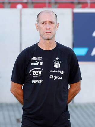 Teampraesentation Zwickau 12 07 2021 Coach Joe Enochs FSV Zwickau 3 Liga, Porträttermin 2022 2023 , Zwickau, 12 07 2021, GGZ Arena Zwickau, Football ,