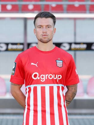Teampraesentation Zwickau 12 07 2021 Patrick Göbel Goebel 31, Zwickau FSV Zwickau 3 Liga, Porträttermin 2022 2023 , Zwickau, 12 07 2021, GGZ Arena Zwickau, Football ,