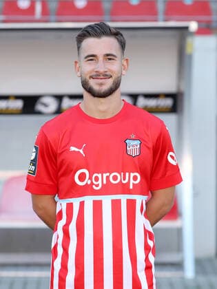 Teampraesentation Zwickau 12 07 2021 Can Coskun 22, Zwickau FSV Zwickau 3 Liga, Porträttermin 2022 2023 , Zwickau, 12 07 2021, GGZ Arena Zwickau, Football ,