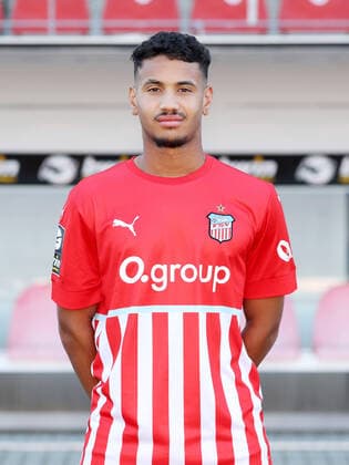 Teampraesentation Zwickau 12 07 2021 Noah Shawn Agbaje 20, Zwickau FSV Zwickau 3 Liga, Porträttermin 2022 2023 , Zwickau, 12 07 2021, GGZ Arena Zwickau, Football ,
