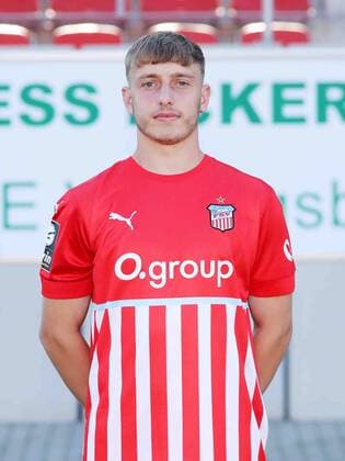 Teampraesentation Zwickau 12 07 2021 Noel Eichinger 11, Zwickau FSV Zwickau 3 Liga, Porträttermin 2022 2023 , Zwickau, 12 07 2021, GGZ Arena Zwickau, Football ,