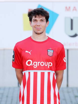 Teampraesentation Zwickau 12 07 2021 Yannic Voigt 7, Zwickau FSV Zwickau 3 Liga, Porträttermin 2022 2023 , Zwickau, 12 07 2021, GGZ Arena Zwickau, Football ,