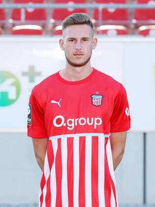 Teampraesentation Zwickau 12 07 2021 Felix Brand 5, Zwickau FSV Zwickau 3 Liga, Porträttermin 2022 2023 , Zwickau, 12 07 2021, GGZ Arena Zwickau, Football ,
