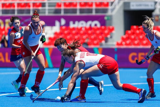 Field Hockey, Women, World Cup, Canada - South Korea
