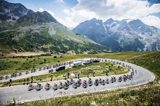 Bilder des Jahres 2022, Sport 07 Juli Sport Bilder des Tages July 14, 2022, France: Col du Galibier during Tour de France 2022Stage 12 Briancon to Alpe d Huez (165,1km). France - ZUMAz03_ 20220714_stw_z03_039 Copyright: xA.O.Sx