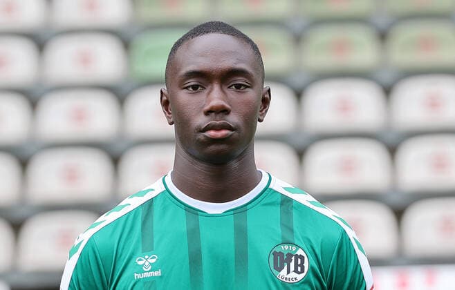 Fawaz Kassimou VfB Luebeck , RL Nord, Portraettermin 2022 2023