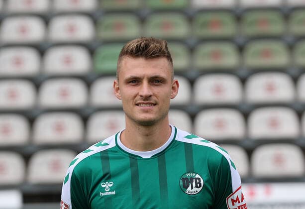 Noah Plume VfB Luebeck , RL Nord, portrait date 2022 2023