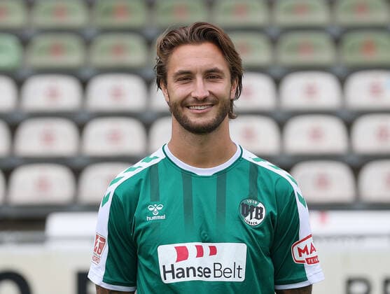 Felix Drinkuth VfB Luebeck, RL Nord, portrait date 2022 2023