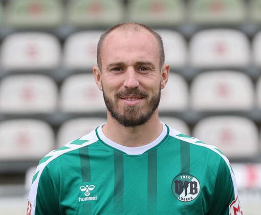 Marvin Thiel VfB Luebeck, RL Nord, portrait date 2022 2023