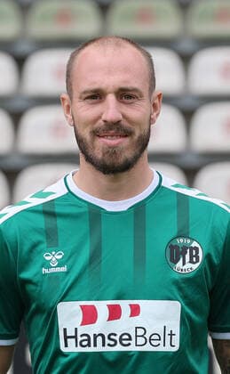Marvin Thiel VfB Luebeck, RL Nord, portrait date 2022 2023