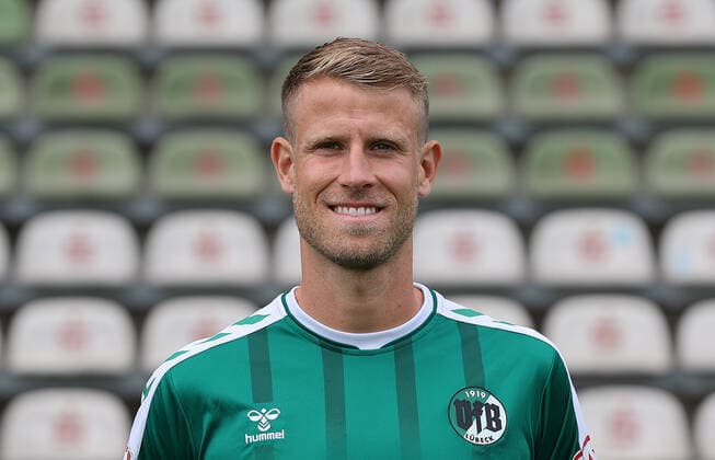 Tommy Grupe VfB Luebeck , RL Nord, portrait date 2022 2023
