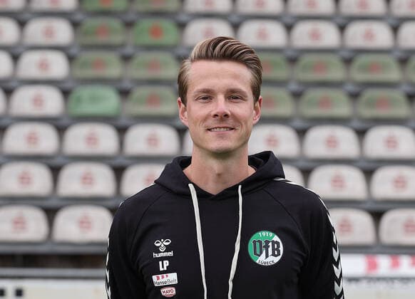Head Coach Lukas Pfeiffer VfB Luebeck, RL Nord, Portraettermin 2022 2023