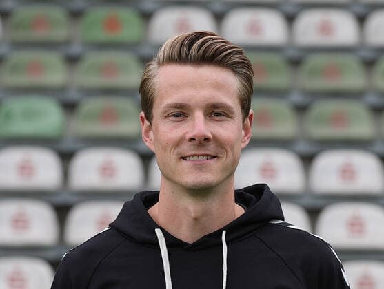 Head Coach Lukas Pfeiffer VfB Luebeck, RL Nord, Portraettermin 2022 2023