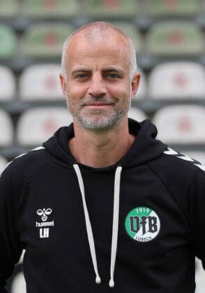 Co-coach Lars Hopp VfB Luebeck, RL Nord, portraettermin 2022 2023