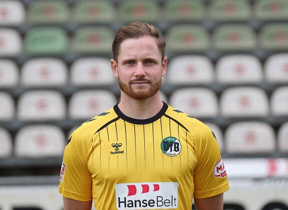 Eric Gruendemann VfB Luebeck VfB Luebeck, RL Nord, portrait date 2022 2023