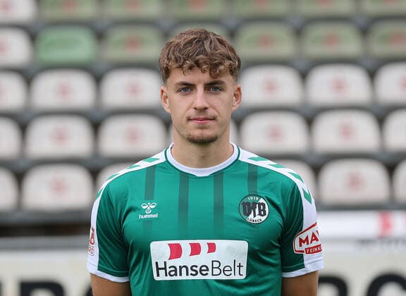 Jan Lippegaus VfB Luebeck , RL Nord, Portraettermin 2022 2023