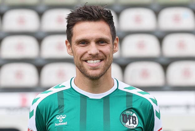 Mirko Boland VfB Luebeck, RL Nord, portrait date 2022 2023