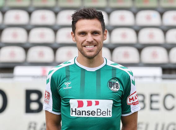 Mirko Boland VfB Luebeck, RL Nord, portrait date 2022 2023