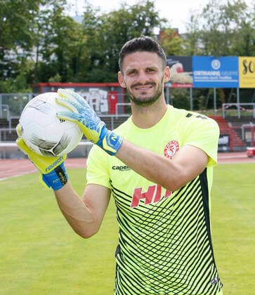 Regionalliga West, season 2022 2023, photo session Fortuna Cologne, 12 07 2022 Andre Weis Fortuna Cologne Portrait