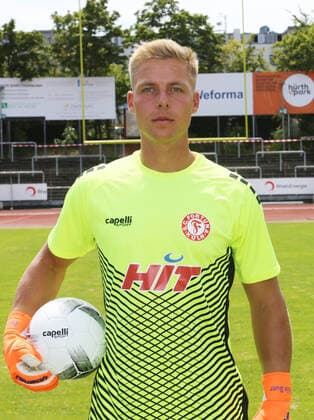 Regionalliga West, season 2022 2023, photo session Fortuna Cologne, 12 07 2022 Felix Buer Fortuna Cologne portrait