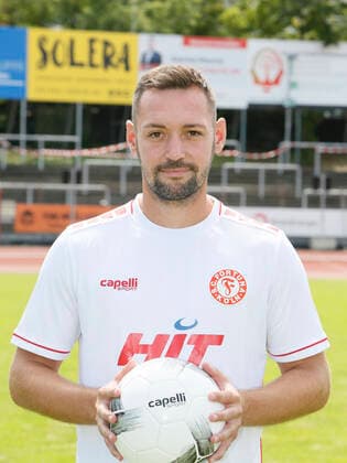Regionalliga West, season 2022 2023, photo session Fortuna Cologne, 12 07 2022 Maik Kegel Fortuna Cologne portrait