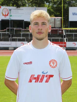 Regionalliga West, season 2022 2023, photo session Fortuna Cologne, 12 07 2022 Timo Hölscher Fortuna Cologne Portrait