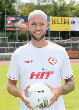 Regionalliga West, season 2022 2023, photo session Fortuna Cologne, 12 07 2022 Dominik Lanius Fortuna Cologne Portrait