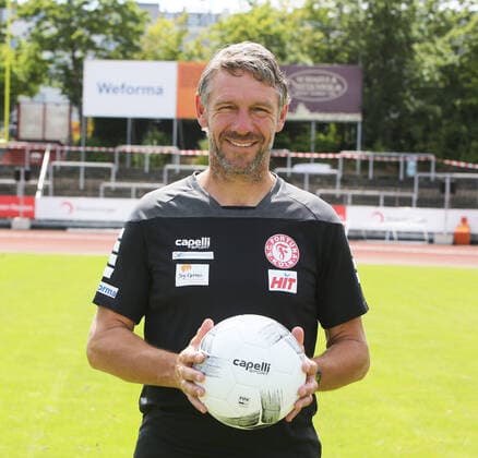 Regionalliga West, season 2022 2023, photo session Fortuna Cologne, 12 07 2022 Markus von Ahlen coach Fortuna Cologne portrait
