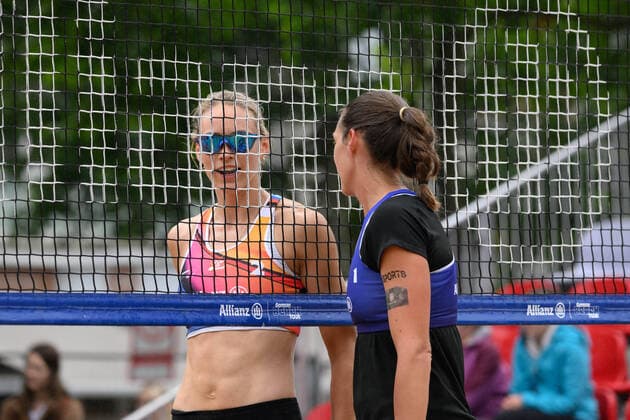German Beach Tour Bremen, 15 07 2022 Louisa Lippmann, Kira Walkenhorst German Beach Tour Bremen, Bremen on 15 07 2022 Copyright: xBEAUTIFULxSPORTS PeterxWeberx
