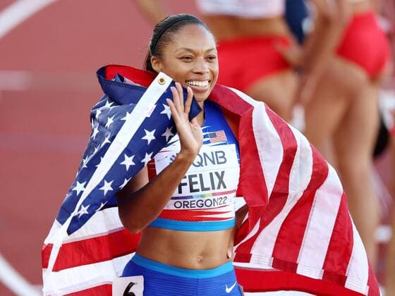 Athletics, Allyson Felix plans comeback for Olympics - Archive pictures