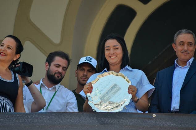 July 15, 2022, Tunis, Tunisia: Tunis, Tunisia. 15 July 2022. Tennis player Ons Jabeur is cheered and acclaimed by fans at the Municipal theatre in Tunis. Ons Jabeur has recently returned to Tunisia after arriving second at the Grand Slam women single at Wimbledon and narrowly missing out on winning her first Grand Slam Tunis Tunisia - ZUMAd99_ 0162943102st Copyright: xHasanxMradx