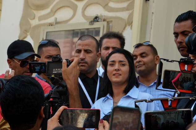 July 15, 2022, Tunis, Tunisia: Tunis, Tunisia. 15 July 2022. Tennis player Ons Jabeur is cheered and acclaimed by fans at the Municipal theatre in Tunis. Ons Jabeur has recently returned to Tunisia after arriving second at the Grand Slam women single at Wimbledon and narrowly missing out on winning her first Grand Slam Tunis Tunisia - ZUMAd99_ 0162943113st Copyright: xHasanxMradx