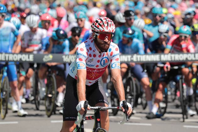 16th July 2022; St Etienne, France; Tour de France - UCI Cycling Race - Stage 14 Saint-Etienne to Mende. Simon Geschke (GER) at the start in St Etienne  ActionPlus12409142 PierrexTeyssot