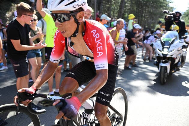 16-07-2022 Tour De France; Tappa 14 Saint-etienne - Mende; 2022, Arkea - Samsic; Quintana Rojas Nairo, Alexander; Cote De La Croix Neuve; 