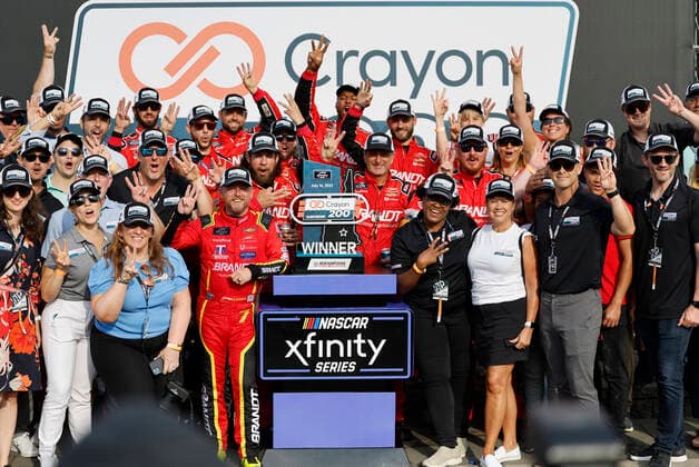 Bilder des Jahres 2022, Sport 07 Juli LOUDON, NH - JULY 16: during the Xfinity Series Crayon 200 on July 16, 2022, at New Hampshire Motor Speedway in Loudon, New Hampshire. (Photo by Fred Kfoury III Icon Sportswire) AUTO: JUL 16 NASCAR, Motorsport, USA Xfinity Series Crayon 200 Icon482220716018