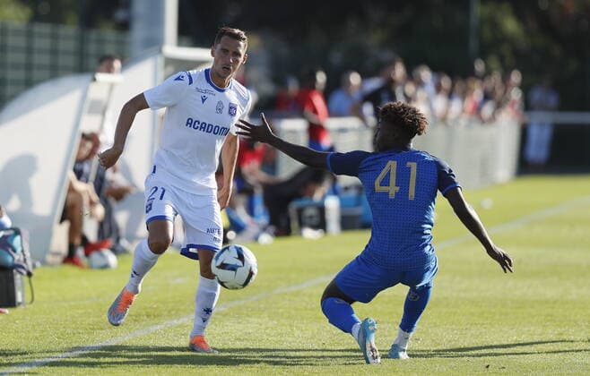Football, AJ Auxerre - Stade Reims