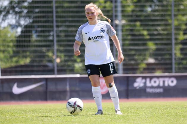 17 07 2022 xjfx test match women Bundesliga Eintracht Frankfurt SV Hegnach v l ,Madeleine Steck Eintracht Frankfurt FREISTELLER DFL REGULATES PROHIBIT ANY USE OF PHOTOGRAPHS AS IMAGE SEQUENCES AND OR QUASI VIDEO Copyright: JoaquimxFerreira