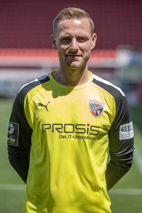 Goalkeeper Marius Funk 1, FCI FC Ingolstadt 04 3 Liga, Porträttermin 2022 2023, 3 Liga FC Ingolstadt 04 season 2022 2023