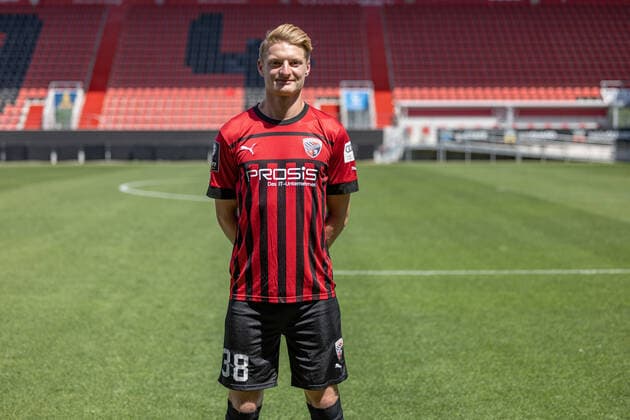 Maximilian Neuberger 38, FCI FC Ingolstadt 04 3 Liga, Porträttermin 2022 2023, 3 Liga FC Ingolstadt 04 season 2022 2023