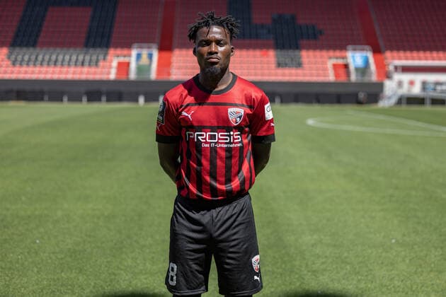 Hans Nunoo Sarpei 18 FCI FC Ingolstadt 04 3 Liga, Porträttermin 2022 2023, 3 Liga FC Ingolstadt 04 season 2022 2023
