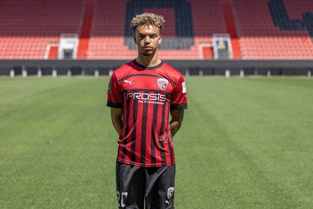 Hawkins Jalen 20 FCI FC Ingolstadt 04 3 Liga, Porträttermin 2022 2023, 3 Liga FC Ingolstadt 04 season 2022 2023