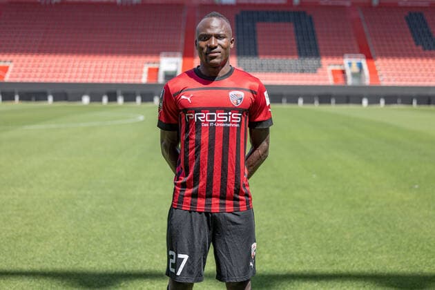 Moussa Doumbouya 27, FCI FC Ingolstadt 04 3 Liga, Porträttermin 2022 2023, 3 Liga FC Ingolstadt 04 season 2022 2023