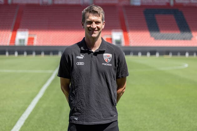 Co coach Thomas Karg FCI FC Ingolstadt 04 3 Liga, Porträttermin 2022 2023, 3 Liga FC Ingolstadt 04 season 2022 2023