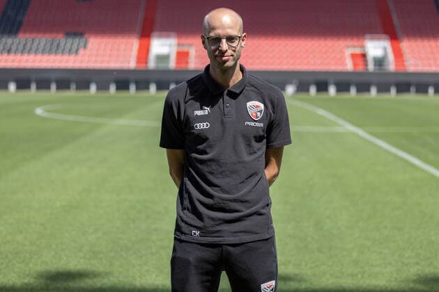 Christoph Kappel Co Trainer Analysis FCI FC Ingolstadt 04 3 Liga, Porträttermin 2022 2023, 3 Liga FC Ingolstadt 04 Saison 2022 2023