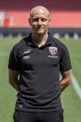 Athletics coach Luca Schuster FCI FC Ingolstadt 04 3 Liga, Porträttermin 2022 2023, 3 Liga FC Ingolstadt 04 season 2022 2023
