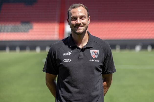 Team coordinator Marcel Posselt FCI FC Ingolstadt 04 3 Liga, Porträttermin 2022 2023, 3 Liga FC Ingolstadt 04 season 2022 2023