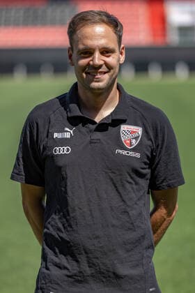 Physio Dominik Dürrschmidt FC Ingolstadt 04 3 Liga, Porträttermin 2022 2023, 3 Liga FC Ingolstadt 04 season 2022 2023
