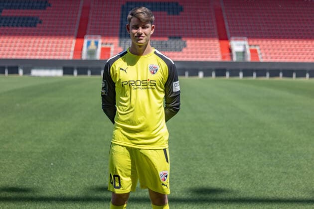 Goalkeeper Markus Ponath 40, FCI FC Ingolstadt 04 3 Liga, Porträttermin 2022 2023, 3 Liga FC Ingolstadt 04 season 2022 2023