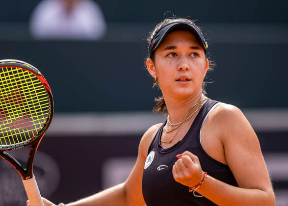 Eva Lys GER 18 07 22, Hamburg, Hamburg European Open 2022, WTA250, tennis, womens tennis, Â