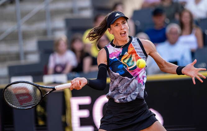 Andrea Petkovic GER 18 07 22, Hamburg, Hamburg European Open 2022, WTA250, tennis, womens tennis, Â